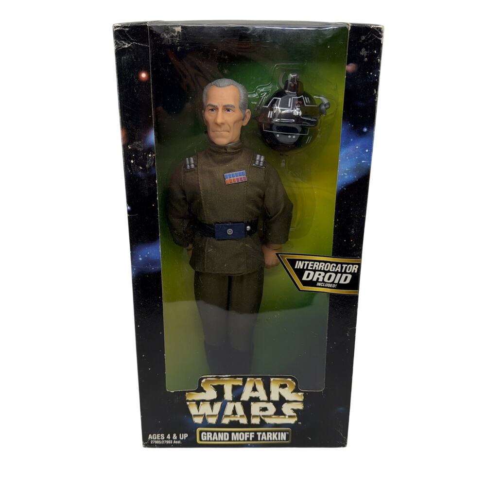 1997 Kenner STAR WARS Action Collection Grand Moff Tarkin 12" Figure New in Box